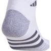 imageadidas Mens Cushioned Low Cut Socks 3 PairsWhiteGreyOnix Grey