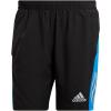 imageadidas Mens Own The Run ShortsBlackBlue RushReflective Silver