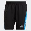 imageadidas Mens Own The Run ShortsBlackBlue RushReflective Silver