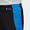 imageadidas Mens Own The Run ShortsBlackBlue RushReflective Silver