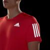 imageadidas Mens Own The Run TShirtBright RedReflective Silver