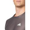 imageadidas Mens Own The Run TShirtCharcoal