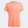 imageadidas Mens Own The Run TShirtCoral FusionReflective Silver