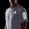 imageadidas Mens Own The Run TeeWhiteReflective Silver