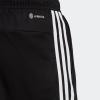 imageadidas Mens Training Essentials Pique 3Stripes Training ShortsBlackWhite