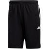 imageadidas Mens Training Essentials Pique 3Stripes Training ShortsBlackWhite