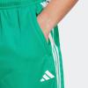 imageadidas Mens Training Essentials Pique 3Stripes Training ShortsCourt Green  White