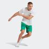 imageadidas Mens Training Essentials Pique 3Stripes Training ShortsCourt Green  White