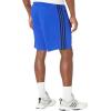 imageadidas Mens Training Essentials Pique 3Stripes Training ShortsLucid BlueBlack