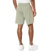 imageadidas Mens Training Essentials Pique 3Stripes Training ShortsSilver PebbleCoral Fusion