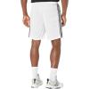 imageadidas Mens Training Essentials Pique 3Stripes Training ShortsWhiteBlack