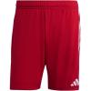 imageadidas mens Tiro23 League Sweat ShortsTeam Power RedWhite