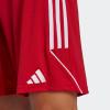 imageadidas mens Tiro23 League Sweat ShortsTeam Power RedWhite