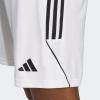 imageadidas mens Tiro23 League Sweat ShortsWhiteBlack