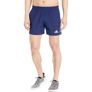 imageadidas Mens Own The Run ShortsDark BlueReflective Silver