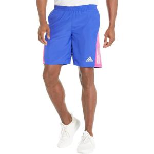 imageadidas Mens Own The Run ShortsLucid BlueSemi Lucid FuchsiaReflective Silver