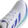 imageadidas Mens Duramo SL Running SneakerWhiteLucid BlueFlash Aqua