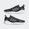 imageadidas Mens Fluidflow 20 ShoeCore BlackFtwr WhiteGrey Six