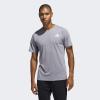 imageadidas Mens Freelift Sport Prime Heather TeeGrey Melange