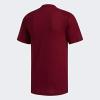 imageadidas Mens Freelift Sport Prime Heather TeeMaroonCollegiate Burgundy