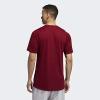 imageadidas Mens Freelift Sport Prime Heather TeeMaroonCollegiate Burgundy