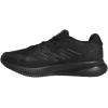 imageadidas Mens Run Falcon 5 SneakerBlackBlackWhite