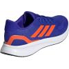 imageadidas Mens Run Falcon 5 SneakerLucid BlueImpact OrangeBlack