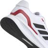 imageadidas Mens Run Falcon 5 SneakerWhiteBlackBetter Scarlet