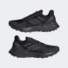 imageadidas Mens Terrex Soulstride Trail Running ShoesCore Black Carbon Grey Six