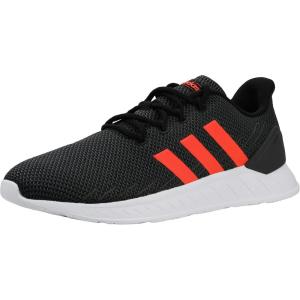 imageadidas Kids Questar Flow Cloudfoam Running ShoesBlackCarbonSolar Red