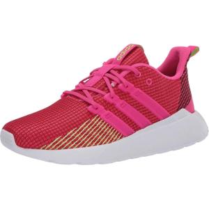 imageadidas Kids Questar Flow Cloudfoam Running ShoesShock RedShock PinkSignal Green