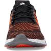 imageadidas Mens EQ21 Running ShoeBlackSolar OrangeIron Metallic