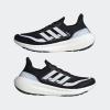 imageadidas Mens Ultraboost Light Running ShoeBlackWhiteBlack