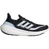 imageadidas Mens Ultraboost Light Running ShoeBlackWhiteBlack