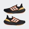 imageadidas Mens Ultraboost Light Running ShoeCore BlackWhite TintScreaming Oran