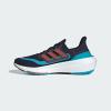 imageadidas Mens Ultraboost Light Running ShoeInkBright RedLucid Cyan