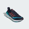 imageadidas Mens Ultraboost Light Running ShoeInkBright RedLucid Cyan