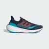 imageadidas Mens Ultraboost Light Running ShoeInkBright RedLucid Cyan