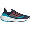 imageadidas Mens Ultraboost Light Running ShoeInkBright RedLucid Cyan