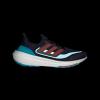 imageadidas Mens Ultraboost Light Running ShoeInkBright RedLucid Cyan