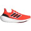 imageadidas Mens Ultraboost Light Running ShoeSolar RedBlackWhite