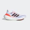 imageadidas Mens Ultraboost Light Running ShoeWhiteBlackSolar Red