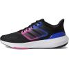 imageadidas Mens Ultrabounce Running ShoeBlackBlackLucid Blue