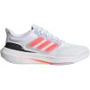 imageadidas Mens Ultrabounce Running ShoeCloud White Solar Red Crystal White