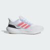 imageadidas Mens Ultrabounce Running ShoeWhiteSolar RedCrystal White