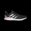 imageadidas mens Supernova Running ShoesBlackNight MetallicImpact Orange