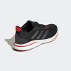 imageadidas mens Supernova Running ShoesBlackNight MetallicImpact Orange