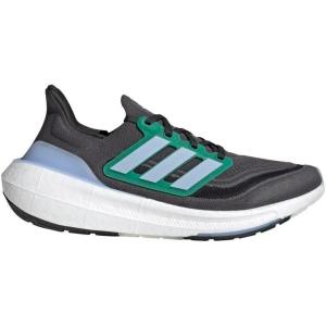 imageadidas Mens Ultraboost Light Running ShoeCarbonBlue DawnCourt Green