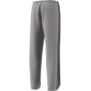 imageadidas Mens Essentials 3Stripes Open Hem Fleece PantsGreyBlack