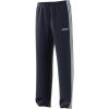 imageadidas Mens Essentials 3Stripes Open Hem Fleece PantsInkWhite